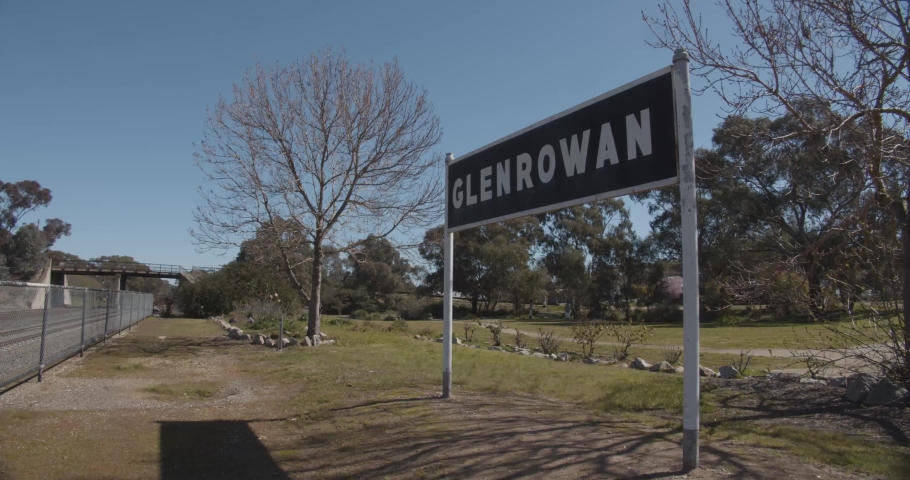 Historic Glenrowan train station, where police reinforcements were thought to arrive on the day of Ned Kelly