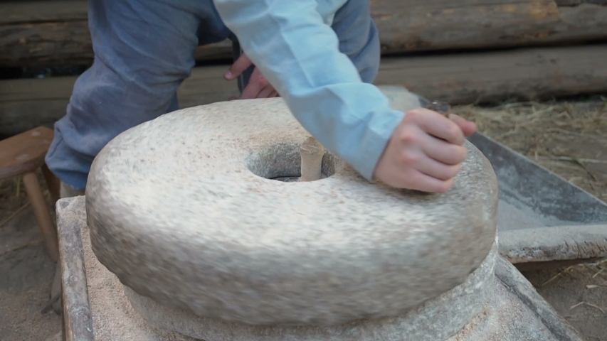quern millstone quern millstone