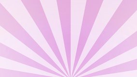 Abstract motion animation video pink sunburst or sunbeams background, Sunshine graphic wallpaper advertising.