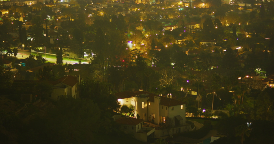 Time lapse of the Los Angeles Skyline.