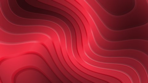 Abstract Architecture Background.red   Circular Building loop . 3d Rendering 3d circles pattern with blinds effect. red clean rings animation. Abstract background for business presentation. Seamles