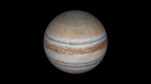 The Planet Jupiter In Space の動画素材 ロイヤリティフリー Shutterstock