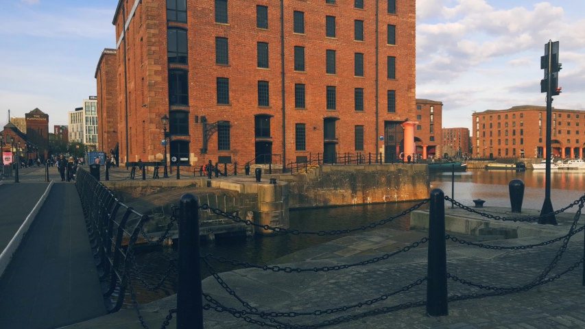 Royal Albert Dock Liverpool, England.