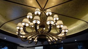 Chandelier luxury light on ceiling - Powered by Shutterstock - Get 15% off with code: PIKWIZARD15