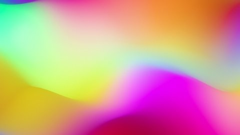 Fluid Rainbow Gradient Prism Waves. Seamlessly looping animated background.