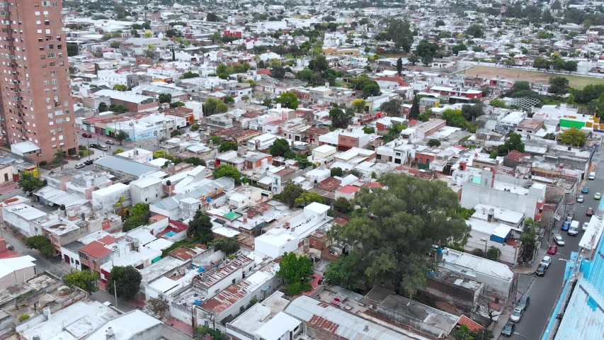 Cordoba, Argentina (aerial view, drone footage)