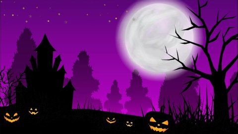 Illustration Halloween Haunted House Stock Illustration 109976273 ...
