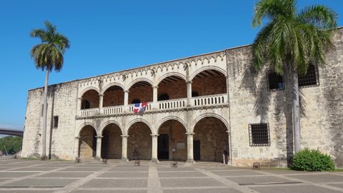 The Alcazar of Columbus, or Columbus Alcazar. Santo Domingo's Colonial City. The capital Santo Domingo Dominican Republic 9 November 2019 editorial. 