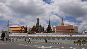 Wat Phra Kaew - The Temple of Emerald Buddha in Bangkok, Thailand
