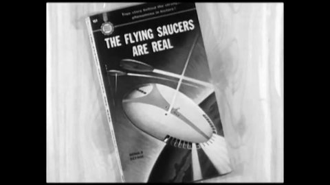 CIRCA 1950 - Reputable people begin to notice flying saucers and UFOs in the 1950s.