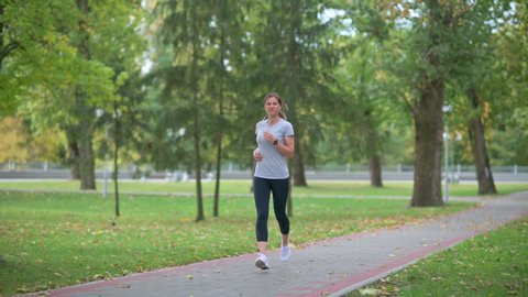 Elderly Senior Women Practicing Nordic Walking Stock Footage Video (100 ...