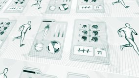 Digital Computer Animation of Physical Body and Biology Genetics Healthcare Diagnostic Technology Background - Powered by Shutterstock - Get 15% off with code: PIKWIZARD15