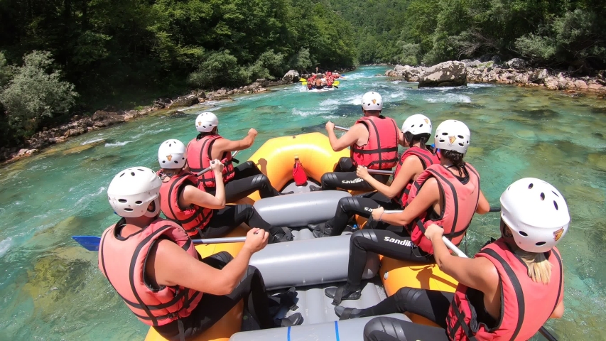 Whitewater Rafting 4k