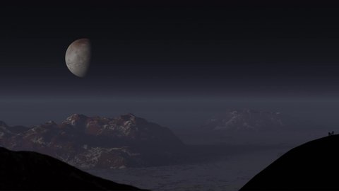 Short animation of Pluto and Charon