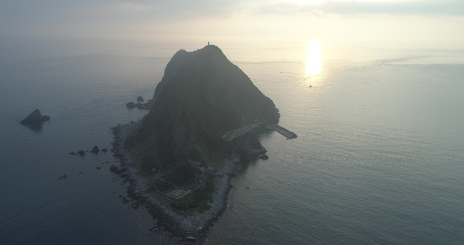 May 19, 2018, Keelung Island Sunrise, Northern Taiwan, Keelung City, Taiwan.