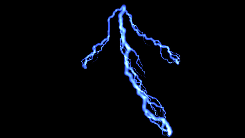 blue lightning bolt