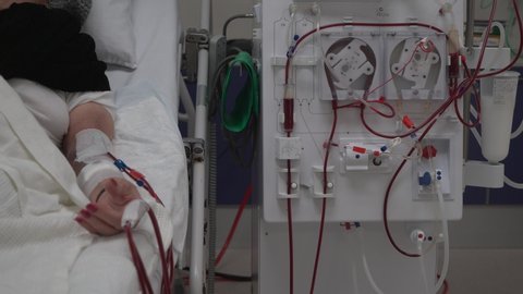 Hospital Dialysis Machines Patients Equipment