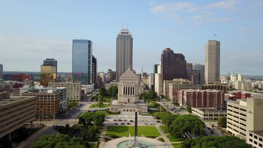 Indianapolis/Indiana   video from Indianapolis taken by drone camera
