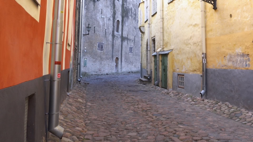 Tallinn old town. Capital of Estonia