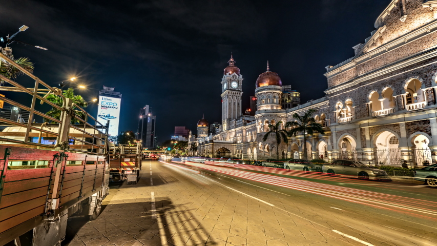 Merdeka Square in downtown Kuala Lumpur