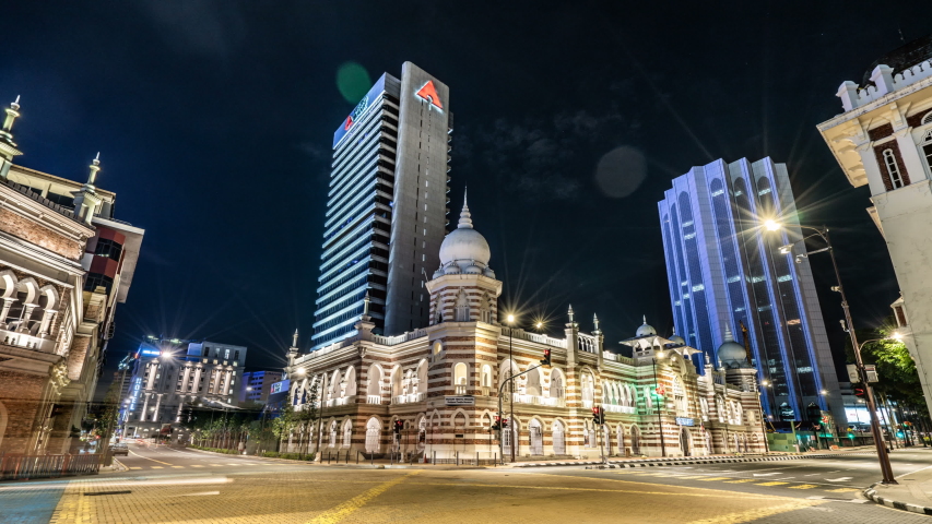 Merdeka Square in downtown Kuala Lumpur