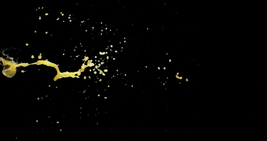 Orange Juice Exploding and Splashing Stock Footage Video (100% Royalty ...