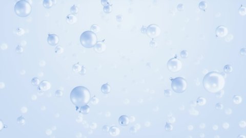 Macro Shot Various Air Bubbles Water Stock Footage Video (100% Royalty