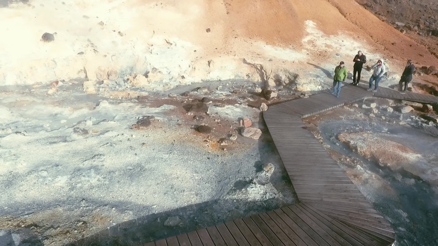 Source of hot water, iceland