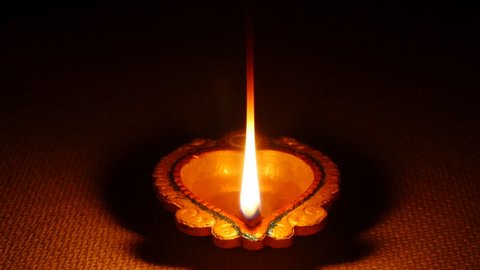 Deepak. Indian Oil lamp. Deepavali. Diwali.