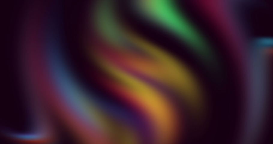 Blurred gradient with multicolor stripes moving in a space. backdrop with bright colors as crystal and glass in different colors. Flow and lines blurred | Shutterstock HD Video #1041410551