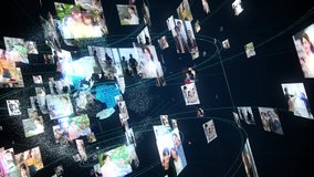 Global communication network concept. Social networking service. - Powered by Shutterstock - Get 15% off with code: PIKWIZARD15