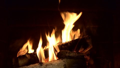 Fireplace Zoomed Stock Video Footage 4k And Hd Video Clips Shutterstock