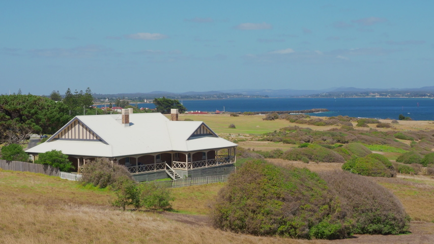 A beautiful old home in Low Head, Tasmania, just north of George Town on the mouth of the Tamar River.