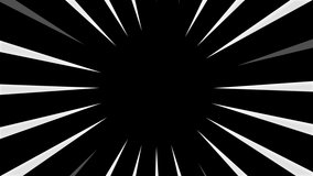 comic speed lines and high-speed abstract lines graphic animation 4k 3840 × 2160 video .