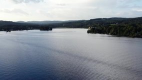 Joes Pond/Vermont    Aerial video from Joes Pond     taken by drone camera