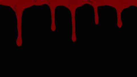 Dripping Blood On Black Background Stock Footage Video (100% Royalty ...