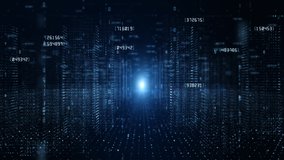 Smart city. Digital cyberspace with particles and Digital data network connections concept. - Powered by Shutterstock - Get 15% off with code: PIKWIZARD15