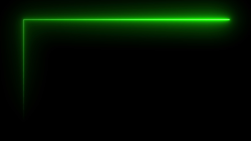 Abstract bright neon frame. The movement of the luminous neon line along a rectangular path. Web background laser show. looped | Shutterstock HD Video #1041595177