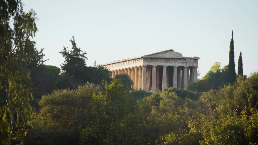 Temple of Hephaestus in Athens, Greece