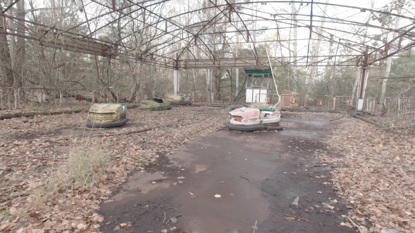 chernobyl prypiat abandoned radioation zone children playground