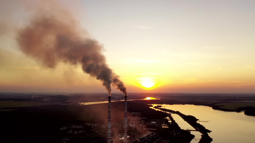 Factories and smog coming from industry image - Free stock photo ...