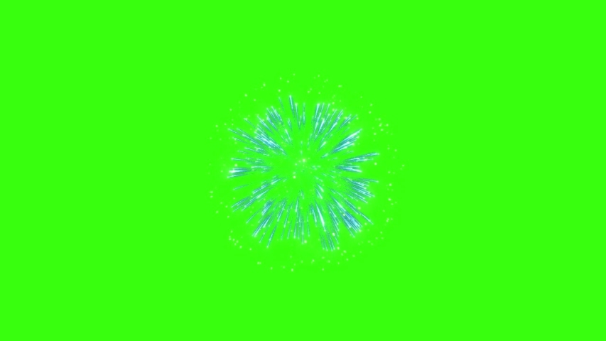 Green screen fireworks for editing video part two | Shutterstock HD Video #1041699790