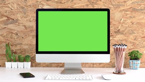 Green screen video backgrounds
