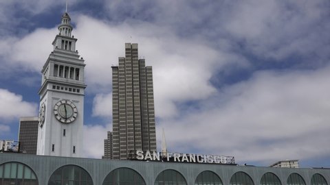 Ferry building, San Francisco, August 2019