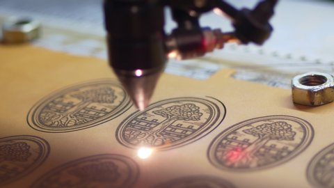 Laser Cutting Leather Patches on a Chinese CNC Laser Cutter