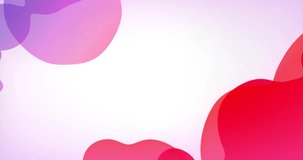 Abstract modern dynamic flowing liquid shapes motion graphic elements. fluid gradient motion background banner with dynamical colored form.