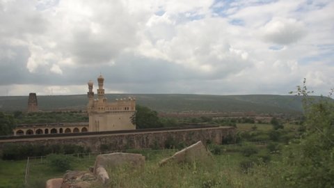 Gandikota Fort monuments, Andhra Pradesh, India