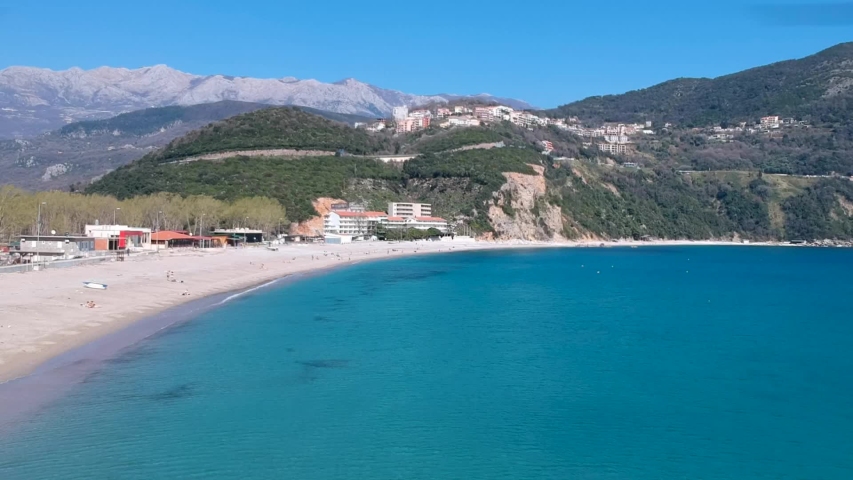 Jaz Beach landscape in Montenegro image - Free stock photo - Public ...