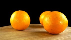 Video of Close-up of oranges 