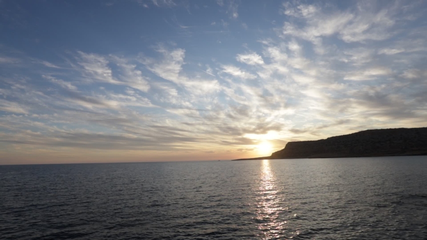 Sunset in Cape Greco, Cyprus